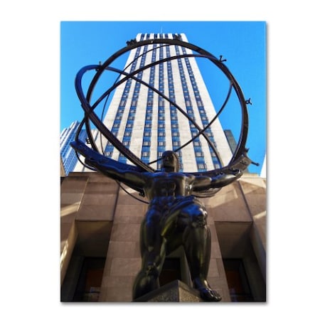Trademark Fine Art CATeyes 'Atlas' Canvas Art, 30x47 MZ0254-C3047GG